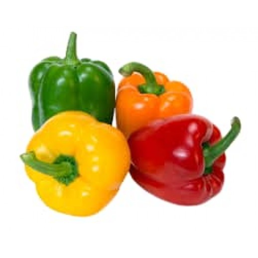 Bell Peppers Mixture(Green, Yellow, Red, Orange) 1kg